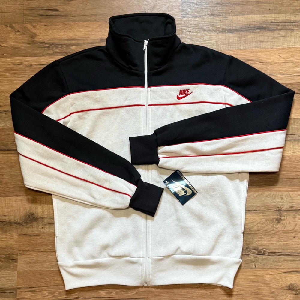80s Nike Zip Up Sweatshirt